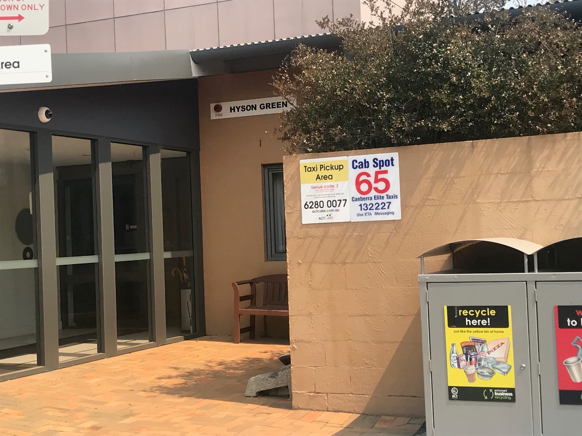 CabSpot 65  Calvary Hospital Hyson Green Building